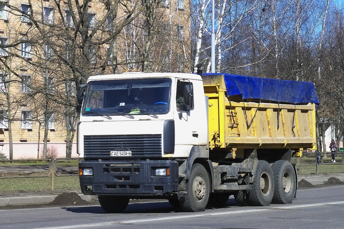 Могилёвская область, № АЕ 5458-6 — МАЗ-6501 (общая модель)