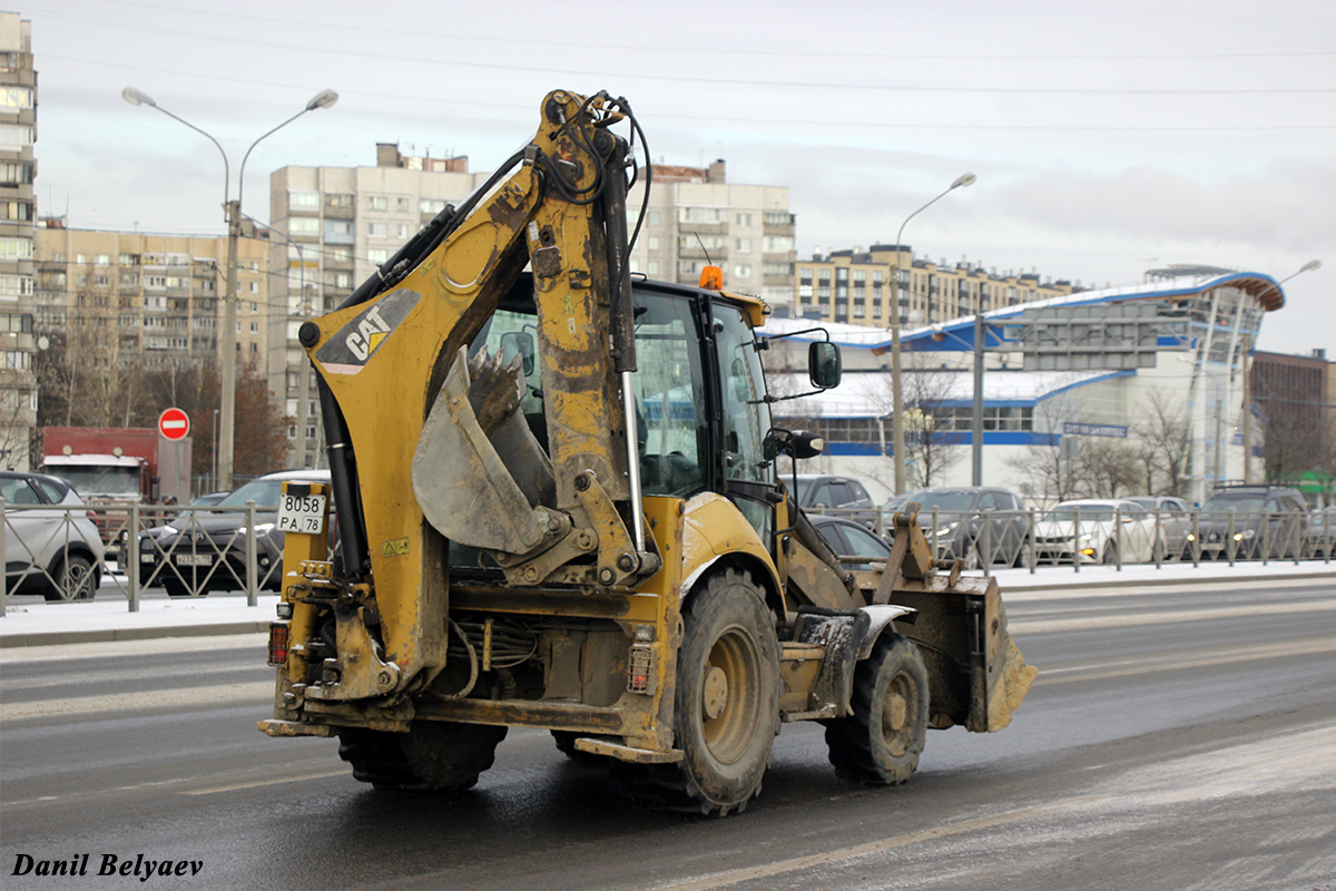 Санкт-Петербург, № 8058 РА 78 — Caterpillar 428