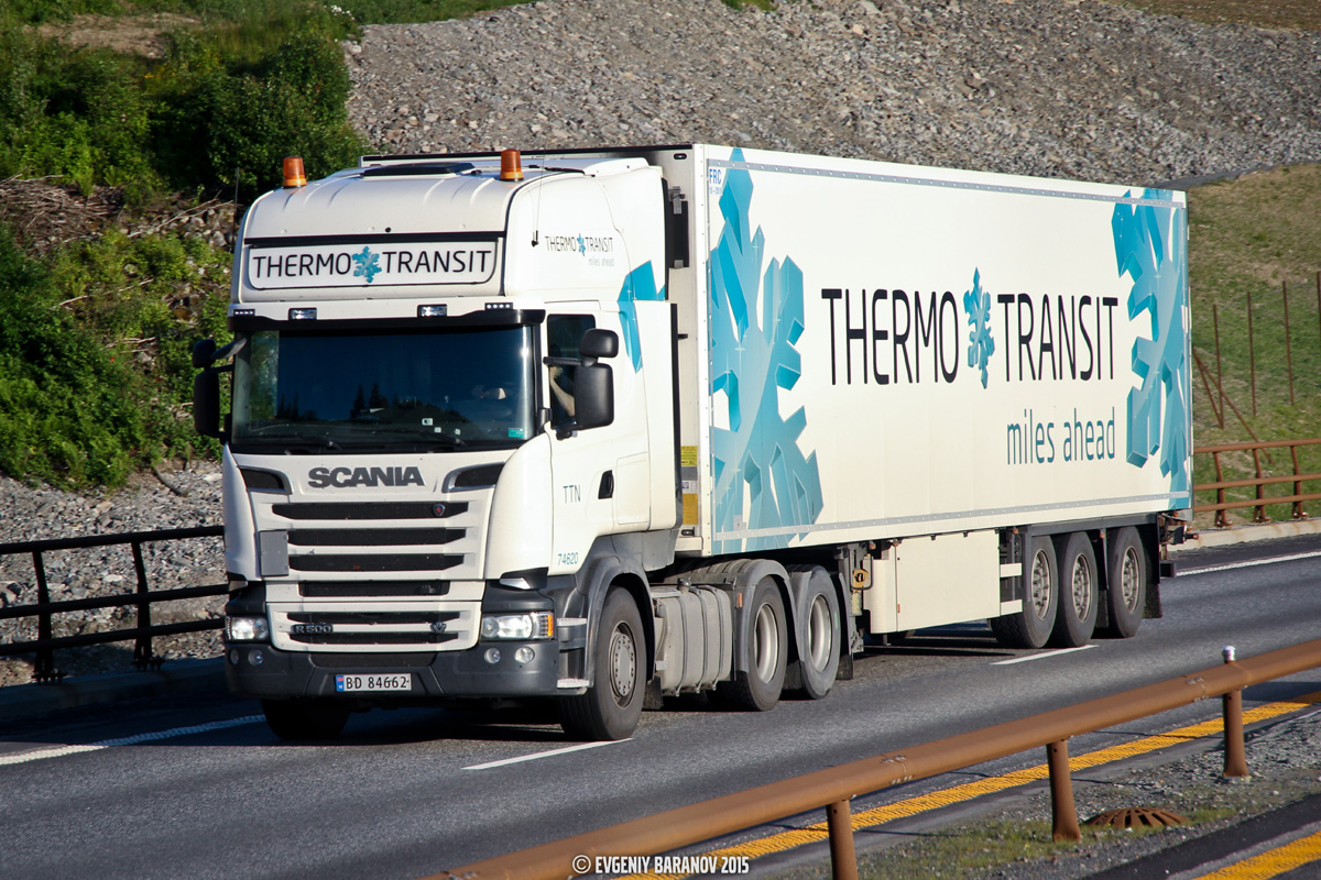 Норвегия, № BD 84662 — Scania ('2013) R500