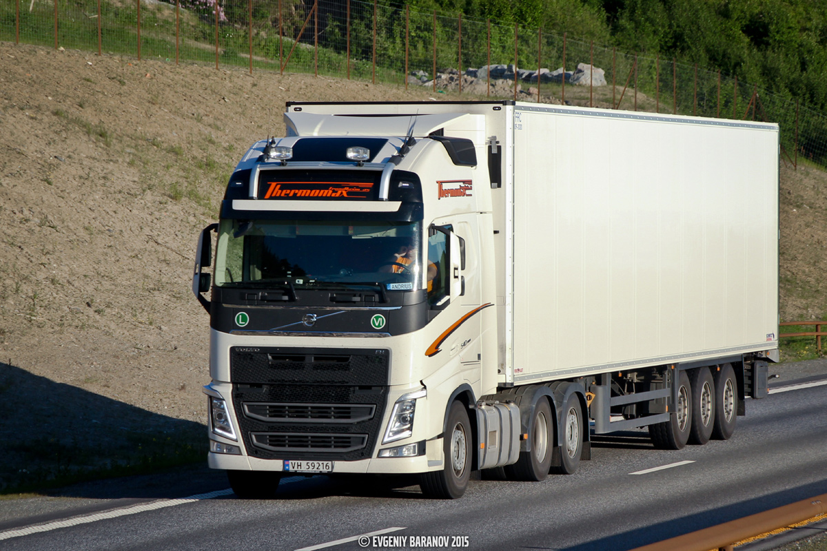 Норвегия, № VH 59216 — Volvo ('2012) FH.540