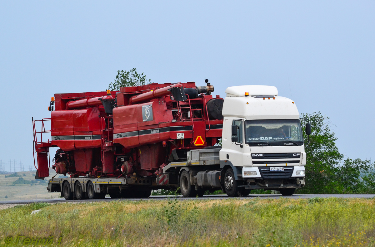 Саратовская область, № А 471 ОО 164 — DAF CF85 FT