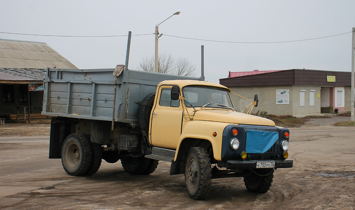 Воронежская область, № Х 750 РХ 36 — ГАЗ-53-02