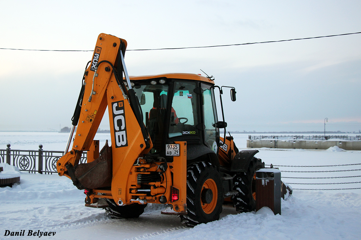 Архангельская область, № 9735 АВ 29 — JCB 3CX