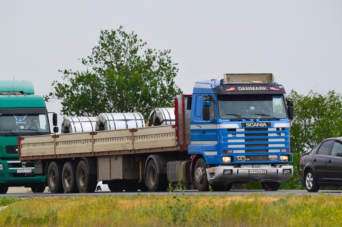 Ставропольский край, № У 913 ЕХ 26 — Scania (III) R143M