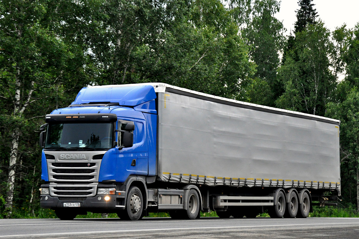 Новосибирская область, № В 753 СЕ 178 — Scania ('2009) R420