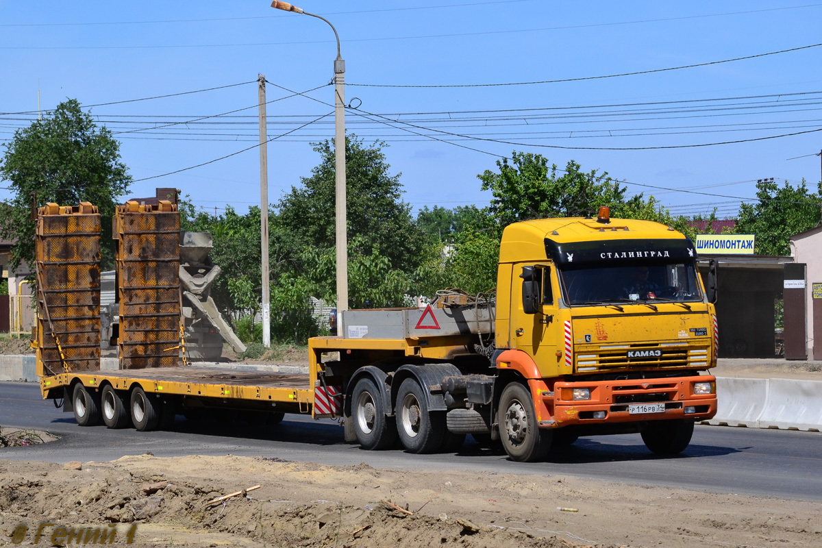 Волгоградская область, № Р 116 РВ 34 — КамАЗ-6460 [646000]