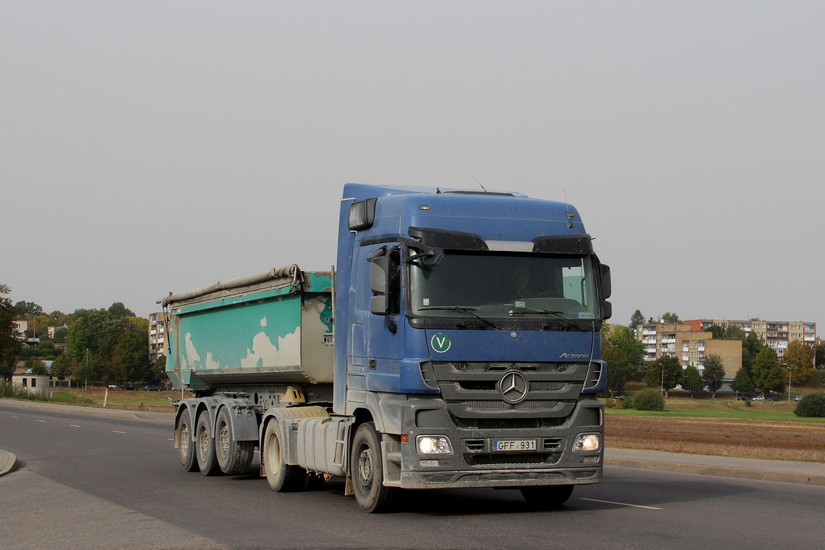 Литва, № GFF 931 — Mercedes-Benz Actros ('2009) 1844