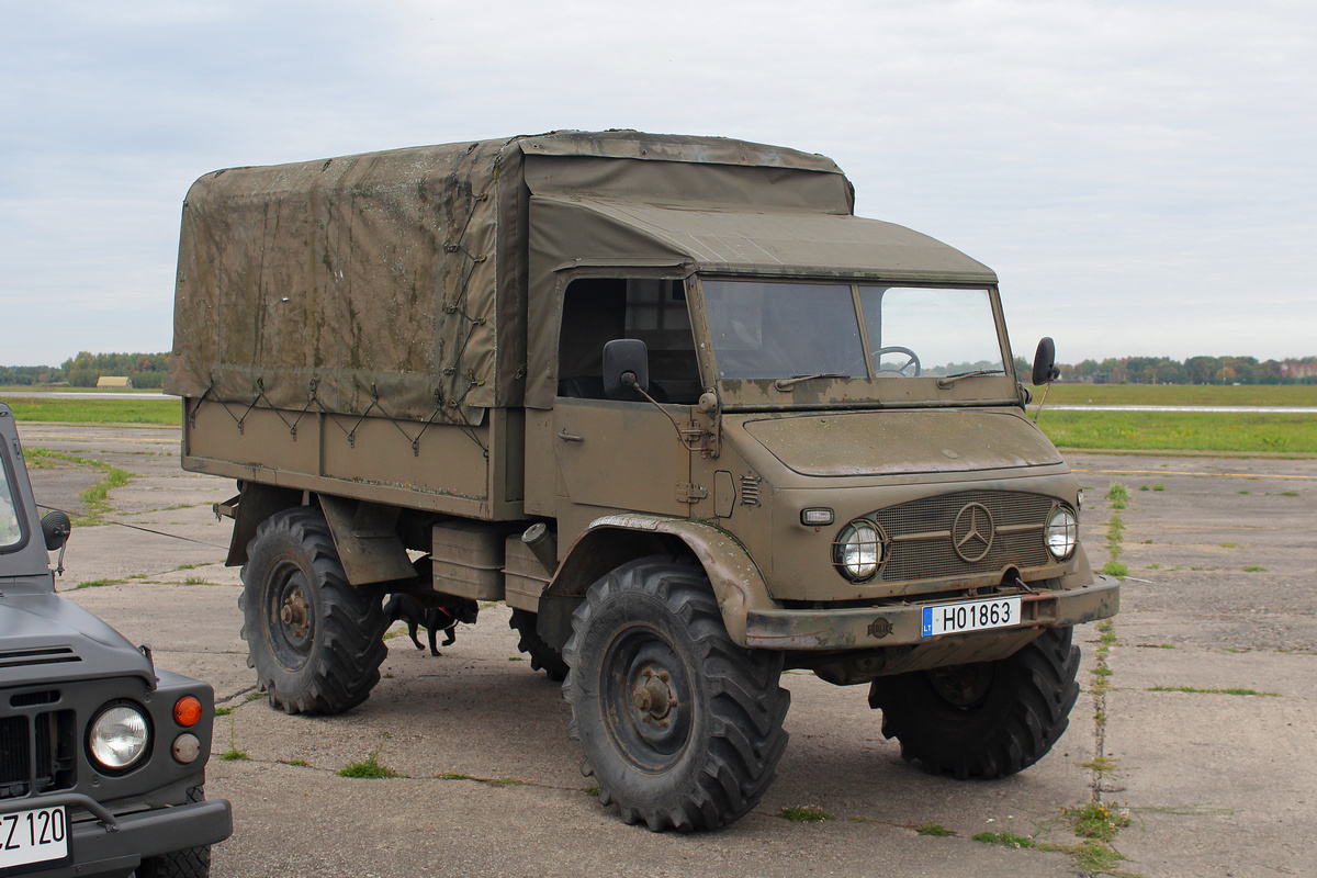 Литва, № H01863 — Mercedes-Benz Unimog (общ.м)