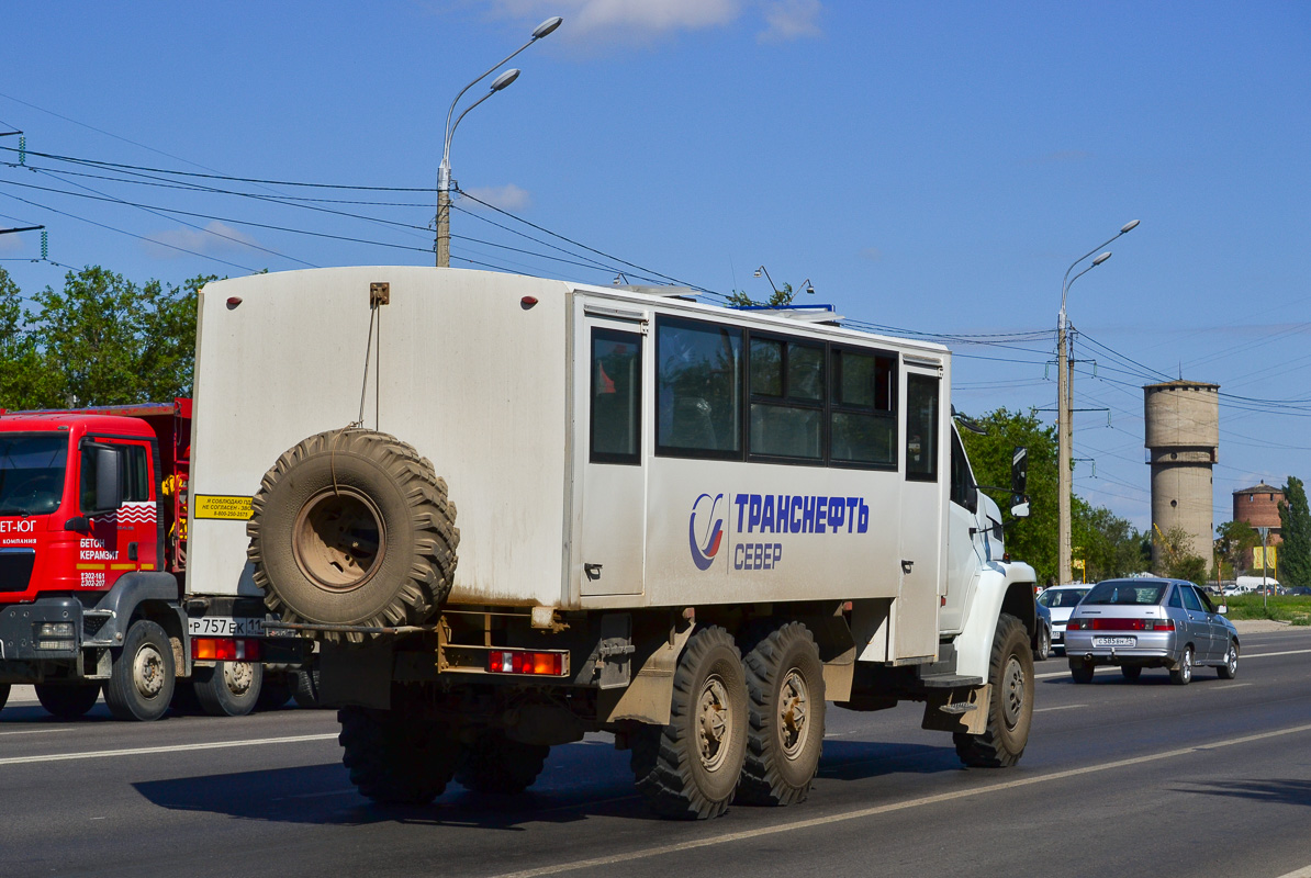 Коми, № Р 757 ЕК 11 — Урал NEXT 3255-71