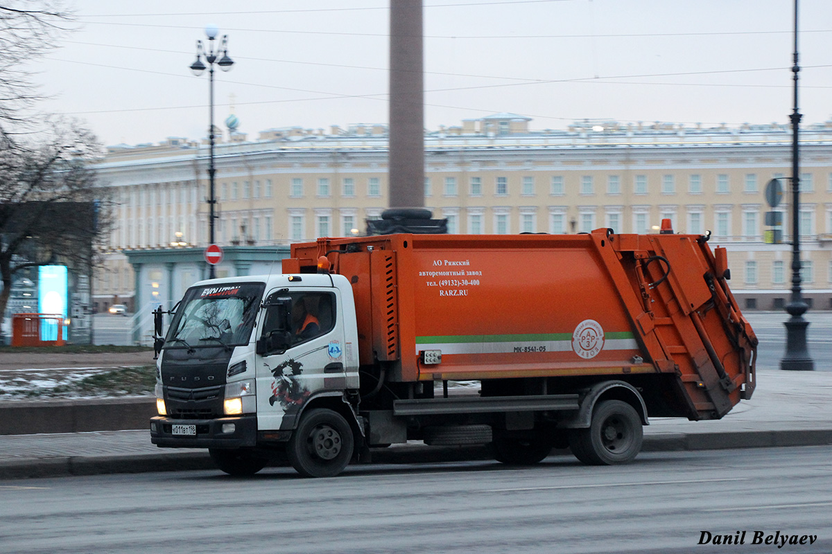 Санкт-Петербург, № К 011 ВТ 198 — Mitsubishi Fuso (общая модель)