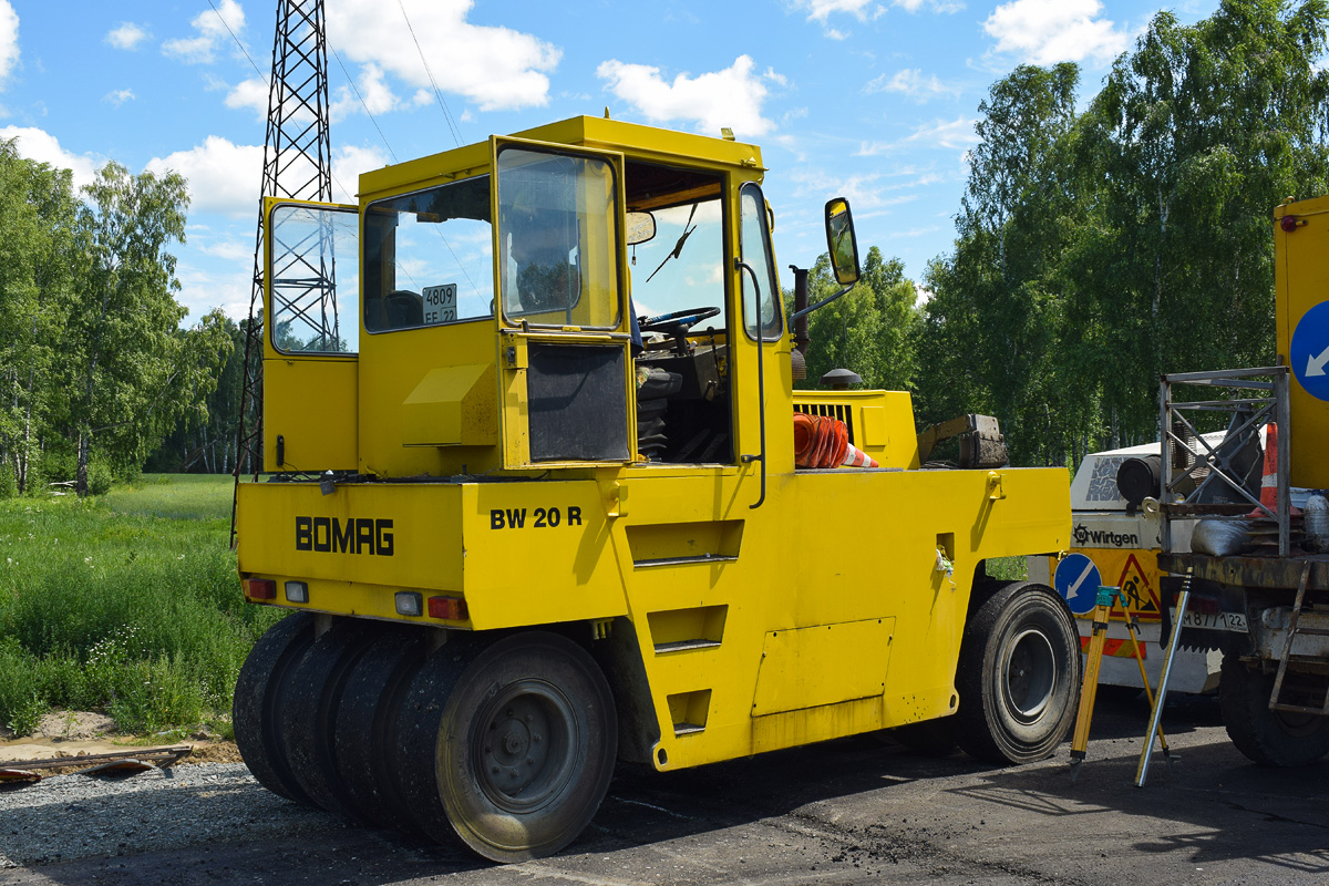 Алтайский край, № 4809 ЕЕ 22 — Bomag BW 20 R