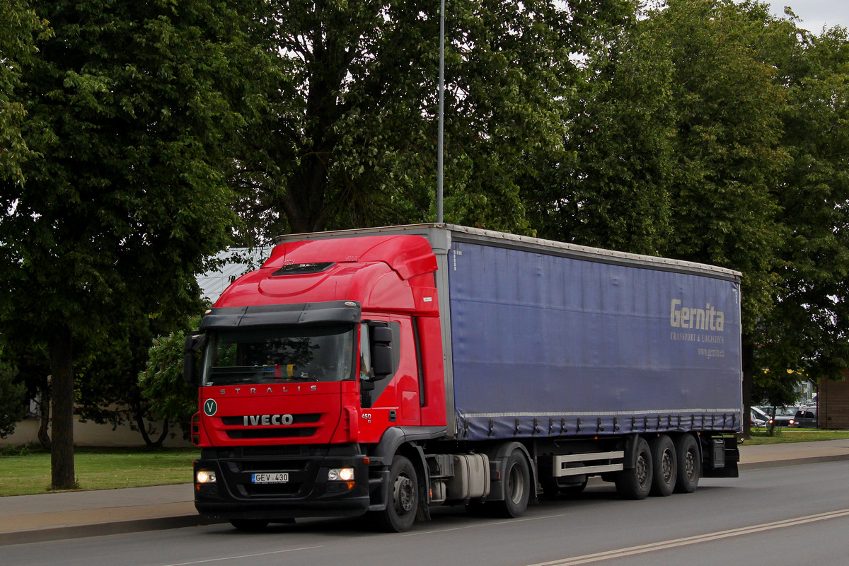 Литва, № GEV 430 — IVECO Stralis ('2007) 450