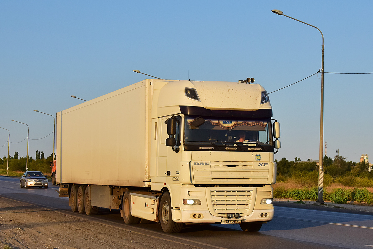 Волгоградская область, № С 167 ОЕ 34 — DAF XF105 FT