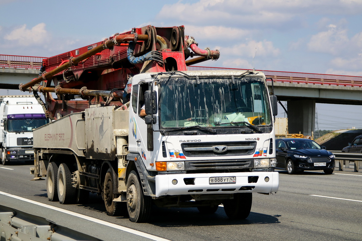 Ленинградская область, № В 888 УТ 47 — Daewoo Novus