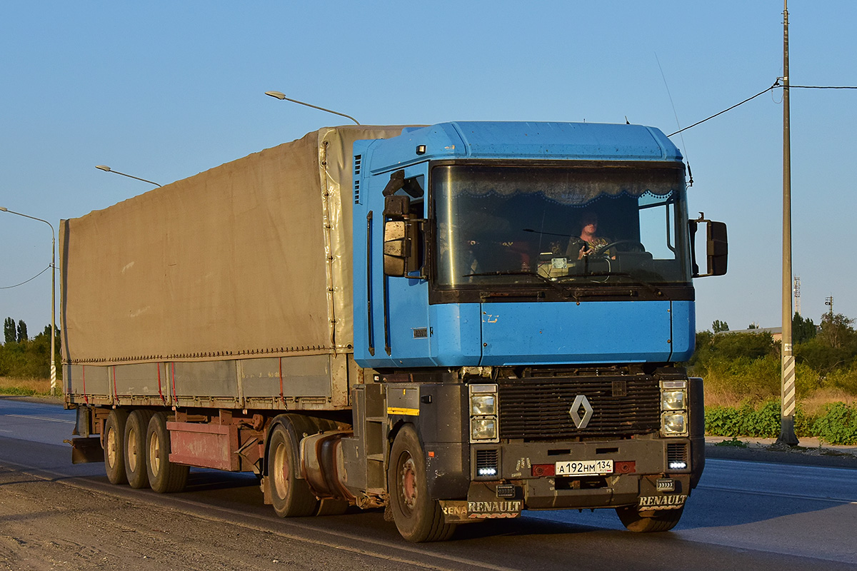 Волгоградская область, № А 192 НМ 134 — Renault Magnum AE ('1990)