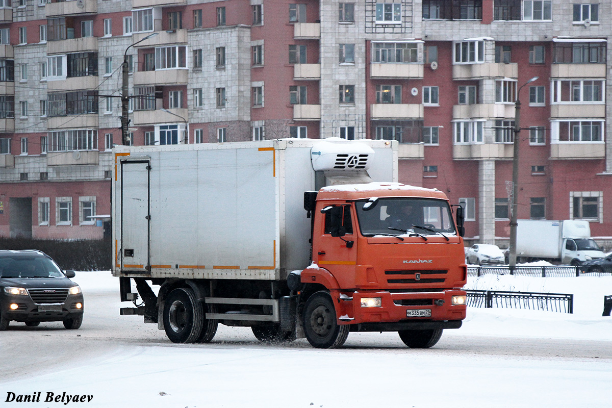 Архангельская область, № М 335 ВМ 29 — КамАЗ-43253-C4