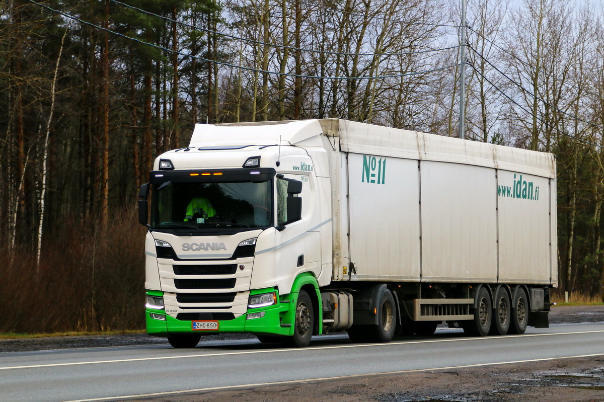 Финляндия, № ZMO-850 — Scania ('2016) R410