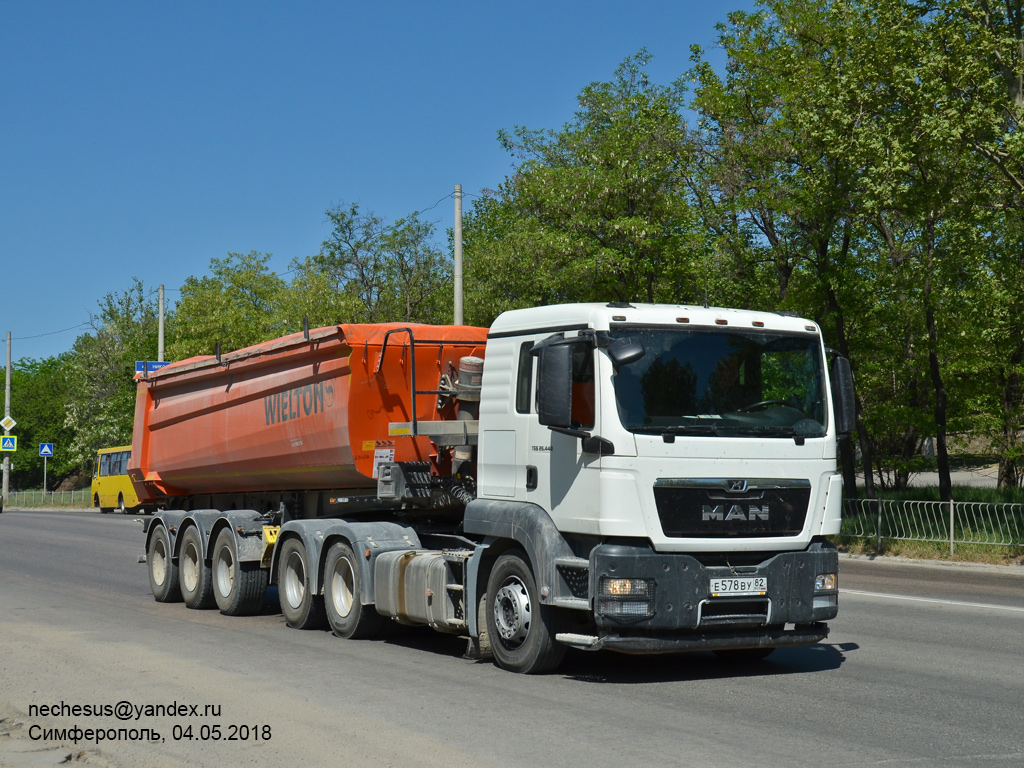 Крым, № Е 578 ВУ 82 — MAN TGS ('2007) 26.440