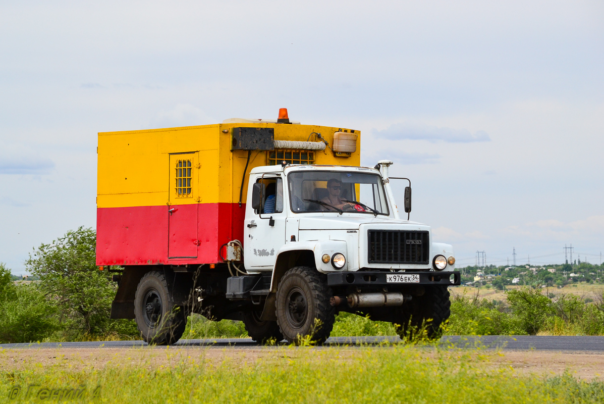 Волгоградская область, № К 976 ЕК 34 — ГАЗ-33081 «Садко»