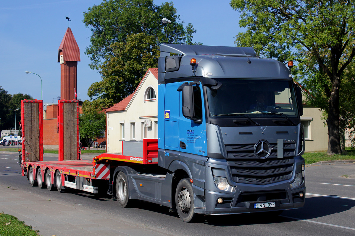 Литва, № LRN 072 — Mercedes-Benz Actros ('2011) 1845