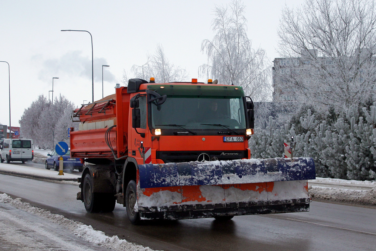 Литва, № EFA 063 — Mercedes-Benz Actros ('2003)