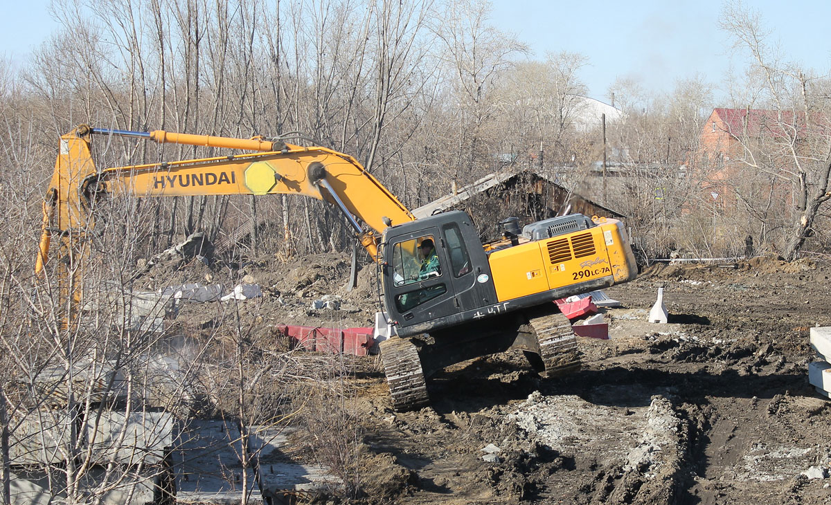 Челябинская область, № (74) Б/Н СТ 0011 — Hyundai R290LC