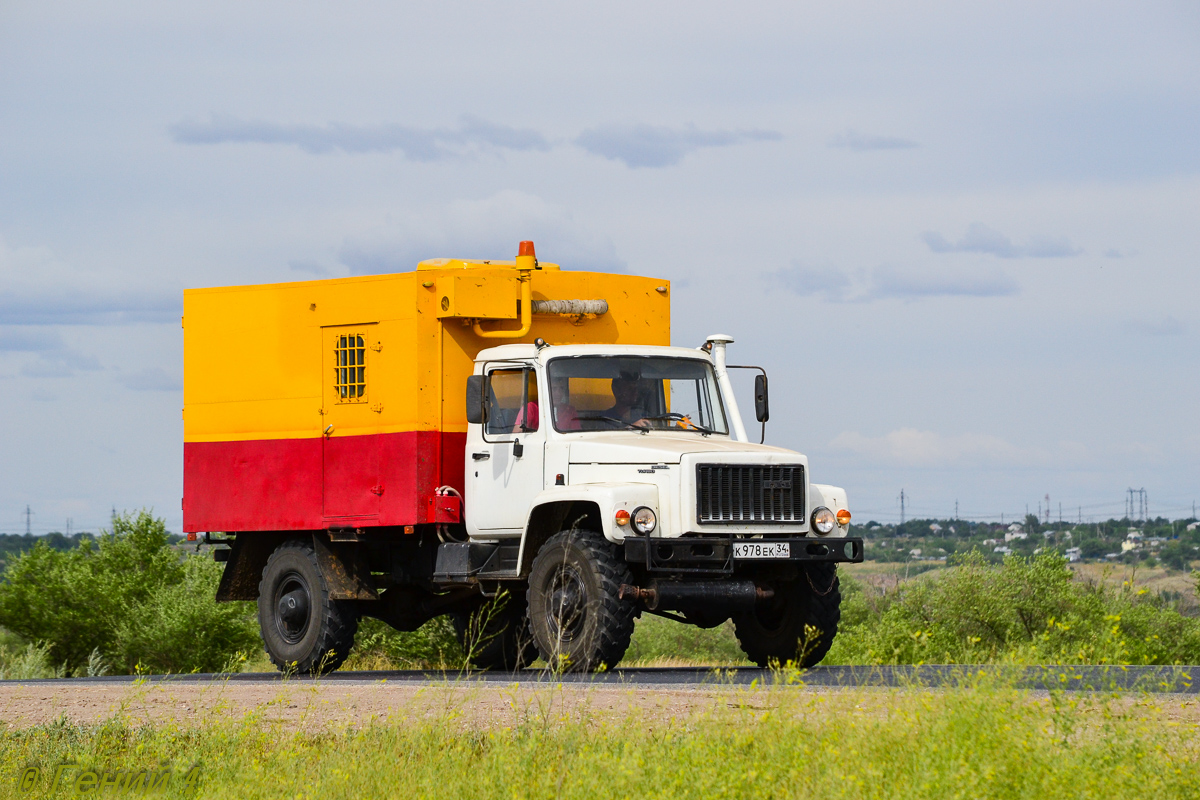 Волгоградская область, № К 978 ЕК 34 — ГАЗ-33081 «Садко»