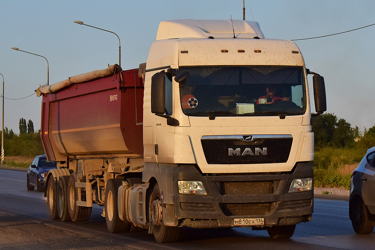 Волгоградская область, № М 810 ЕА 134 — MAN TGX ('2007) 18.440