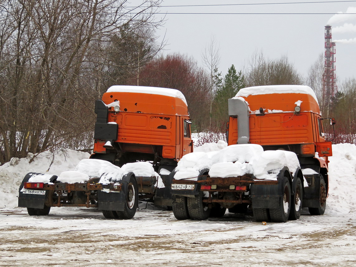 Кировская область, № К 642 НХ 43 — КамАЗ-6460 [646000]