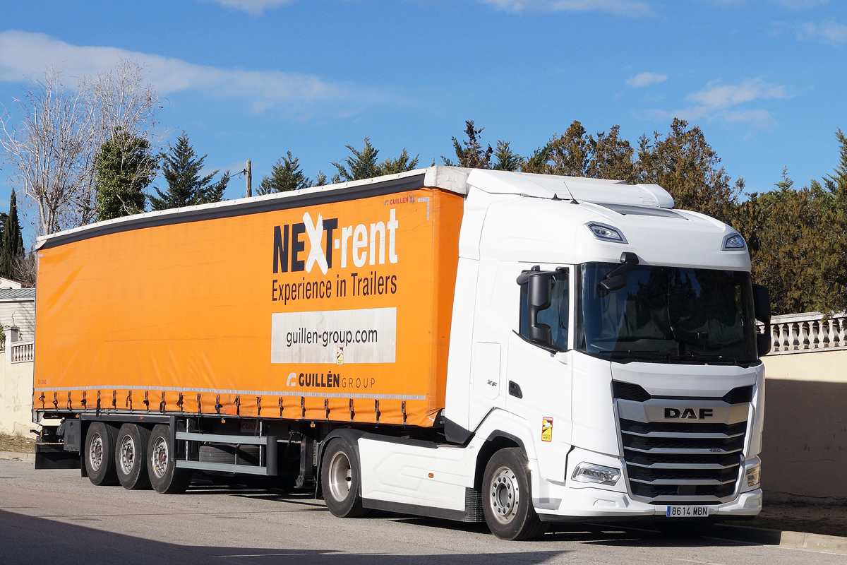 Испания, № 8614 MBN — DAF ('2021) XF FT