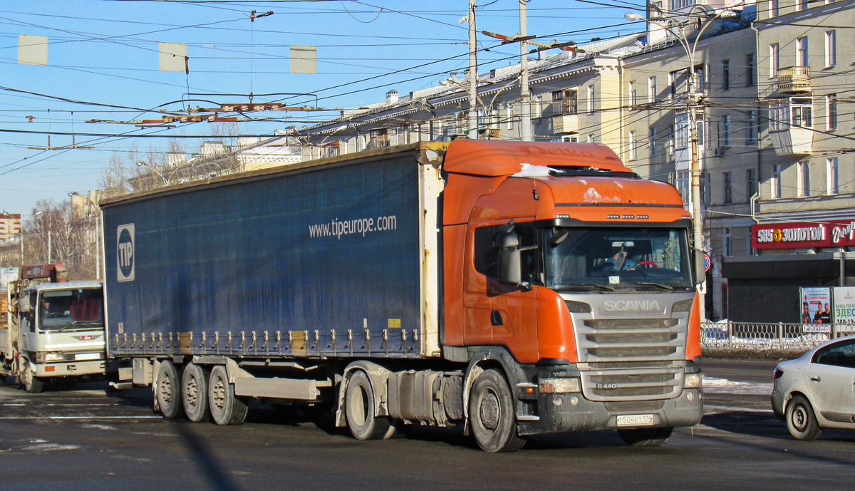 Кировская область, № Т 504 ЕТ 116 — Scania ('2013) G440