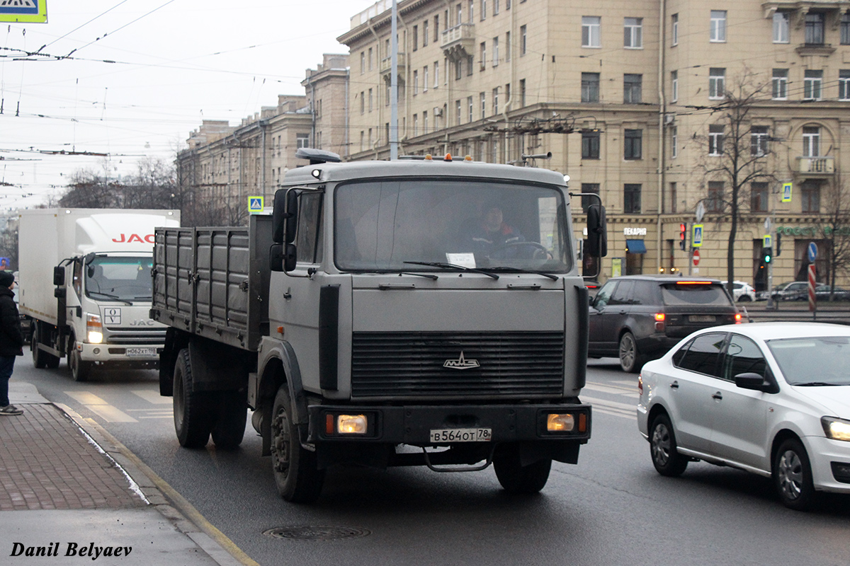 Санкт-Петербург, № В 564 ОТ 78 — МАЗ-53366