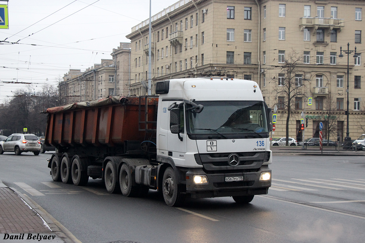 Санкт-Петербург, № 136 — Mercedes-Benz Actros '09 2641 [Z9M]