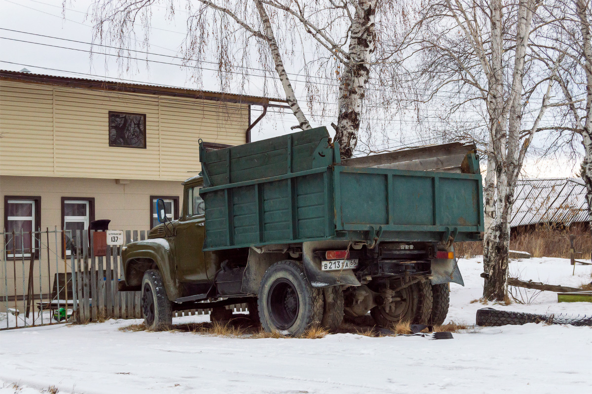 Свердловская область, № В 213 ТА 66 — ЗИЛ-130Д1