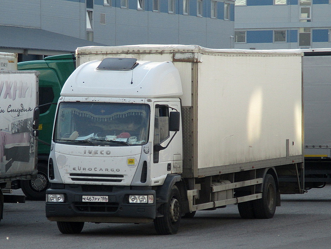 Ханты-Мансийский автоном.округ, № К 467 РУ 186 — IVECO EuroCargo ('2002)