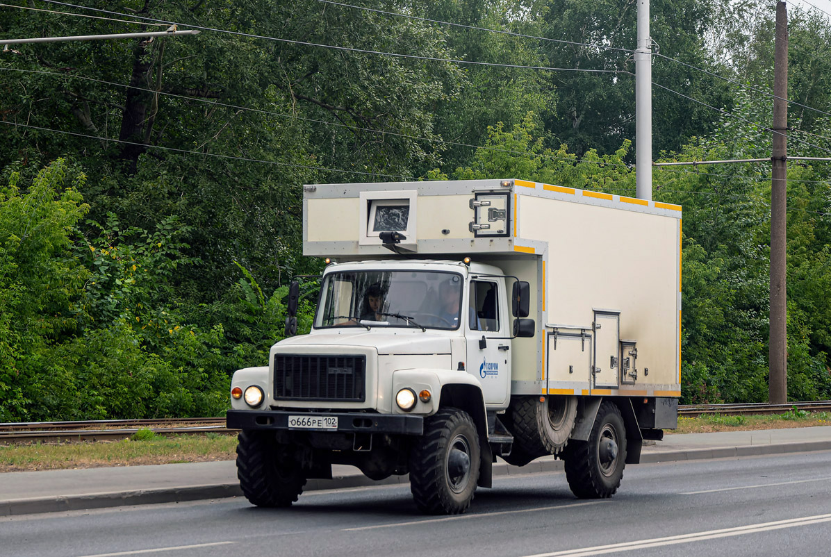 Башкортостан, № О 666 РЕ 102 — ГАЗ-33081 «Садко»