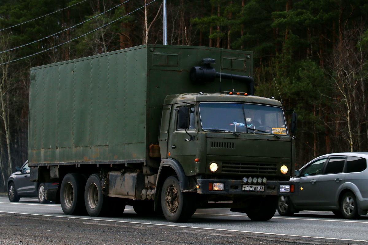 Вологодская область, № У 179 ВК 35 — КамАЗ-5320