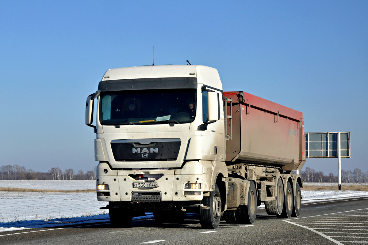 Алтайский край, № Т 538 ТТ 22 — MAN TGX ('2007) 18.440