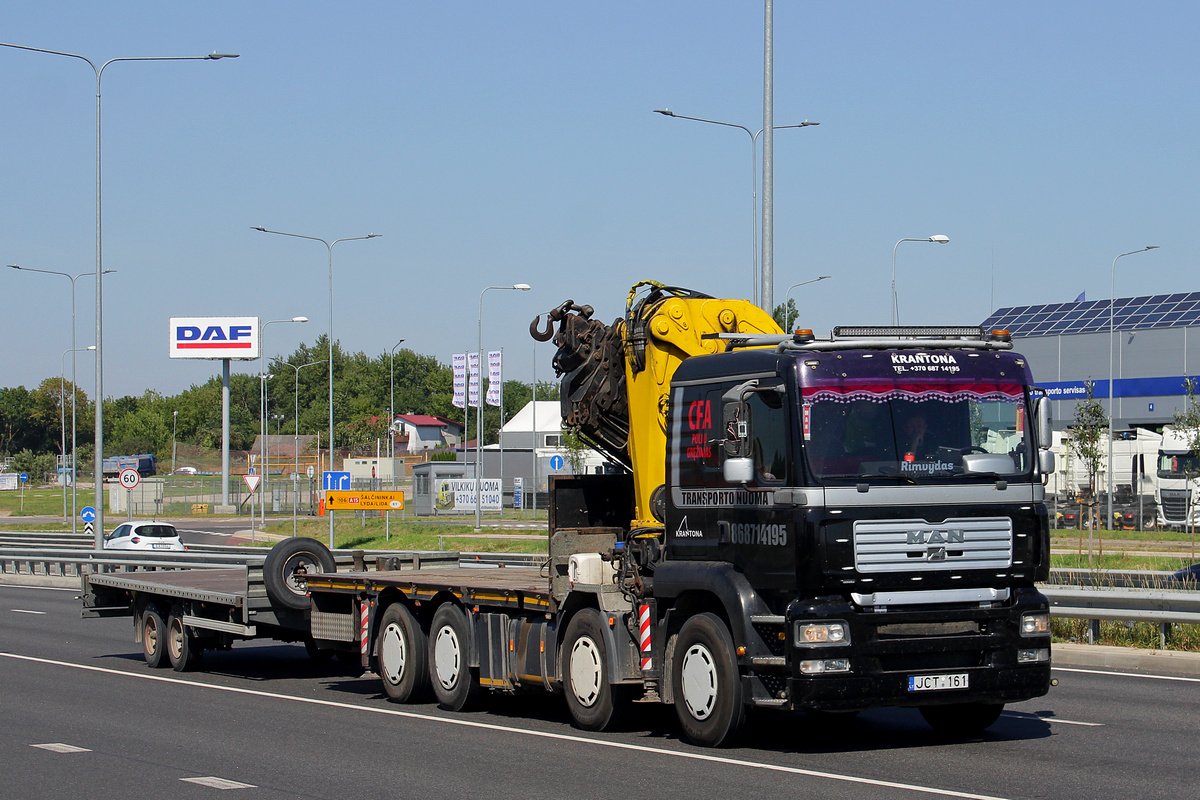 Литва, № JCT 161 — MAN TGA 26.460