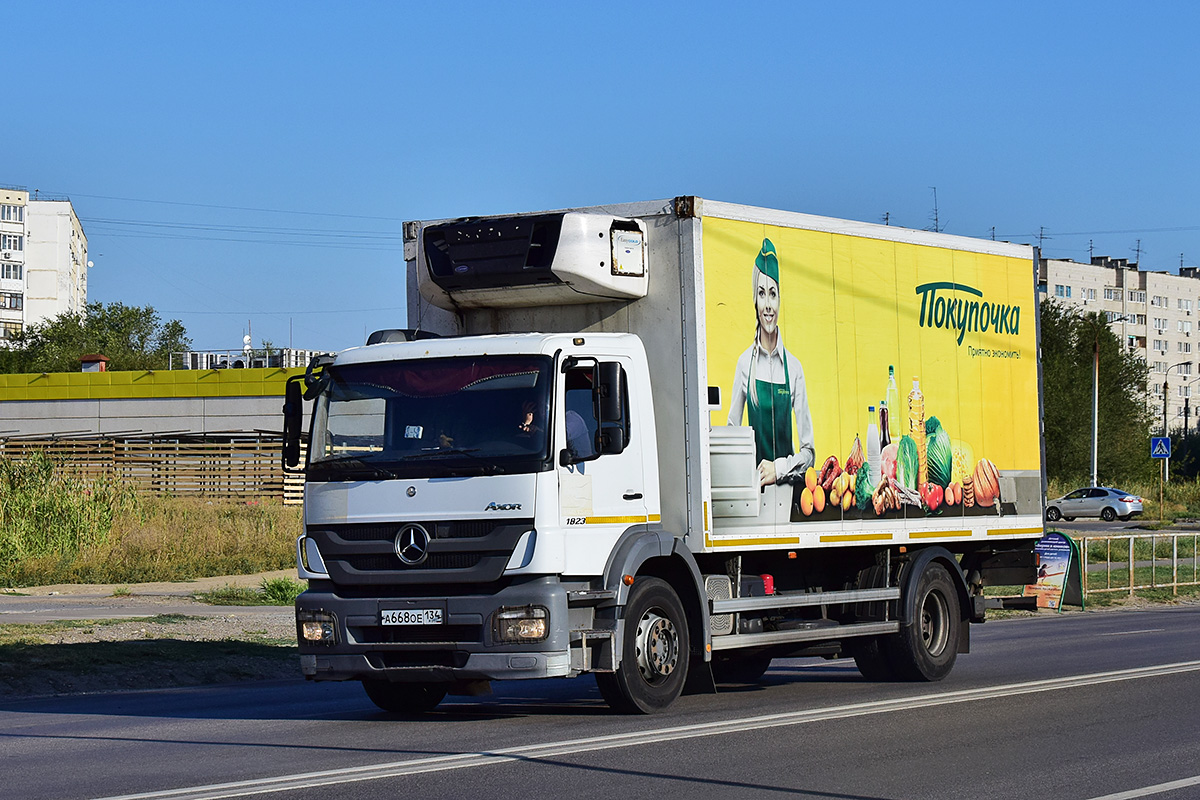 Волгоградская область, № А 668 ОЕ 134 — Mercedes-Benz Axor 1823