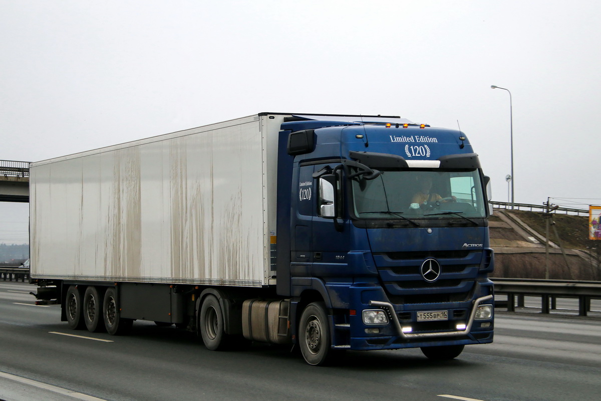 Удмуртия, № Т 555 ВР 18 — Mercedes-Benz Actros ('2009) 1844