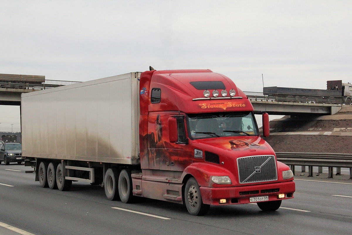 Пермский край, № С 701 ОТ 59 — Volvo VNL660; Ekaterinburg Truck Service (ETS) (Ленинградская область)