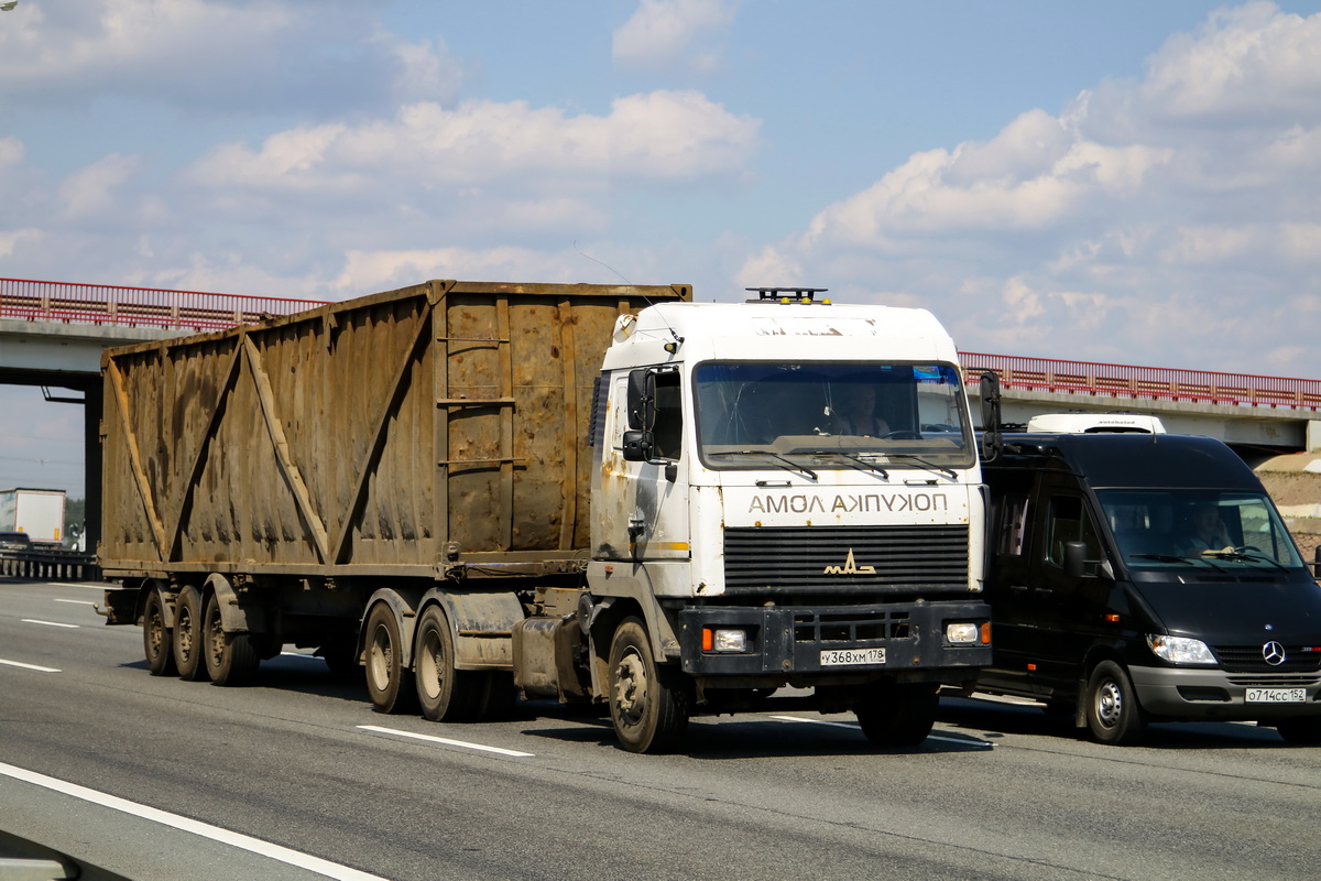 Ленинградская область, № У 368 ХМ 178 — МАЗ-6312A8