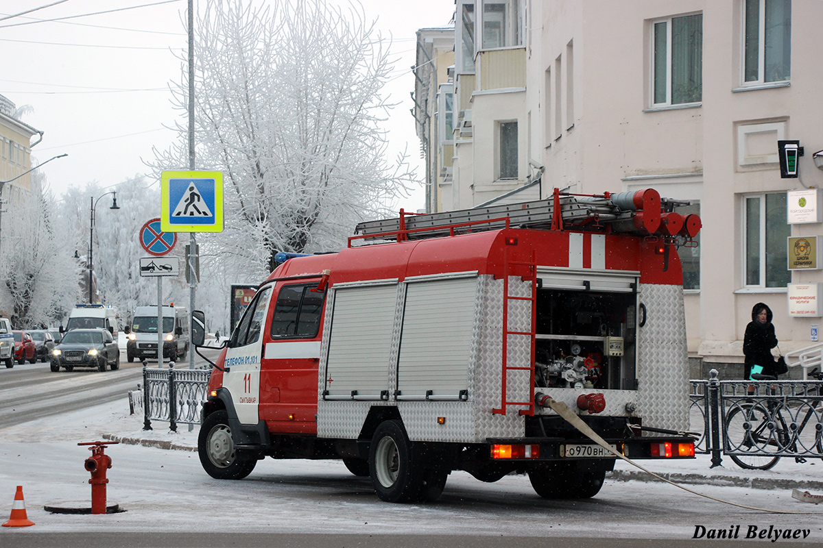 Коми, № О 970 ВН 11 — ГАЗ-331041 "Валдай"