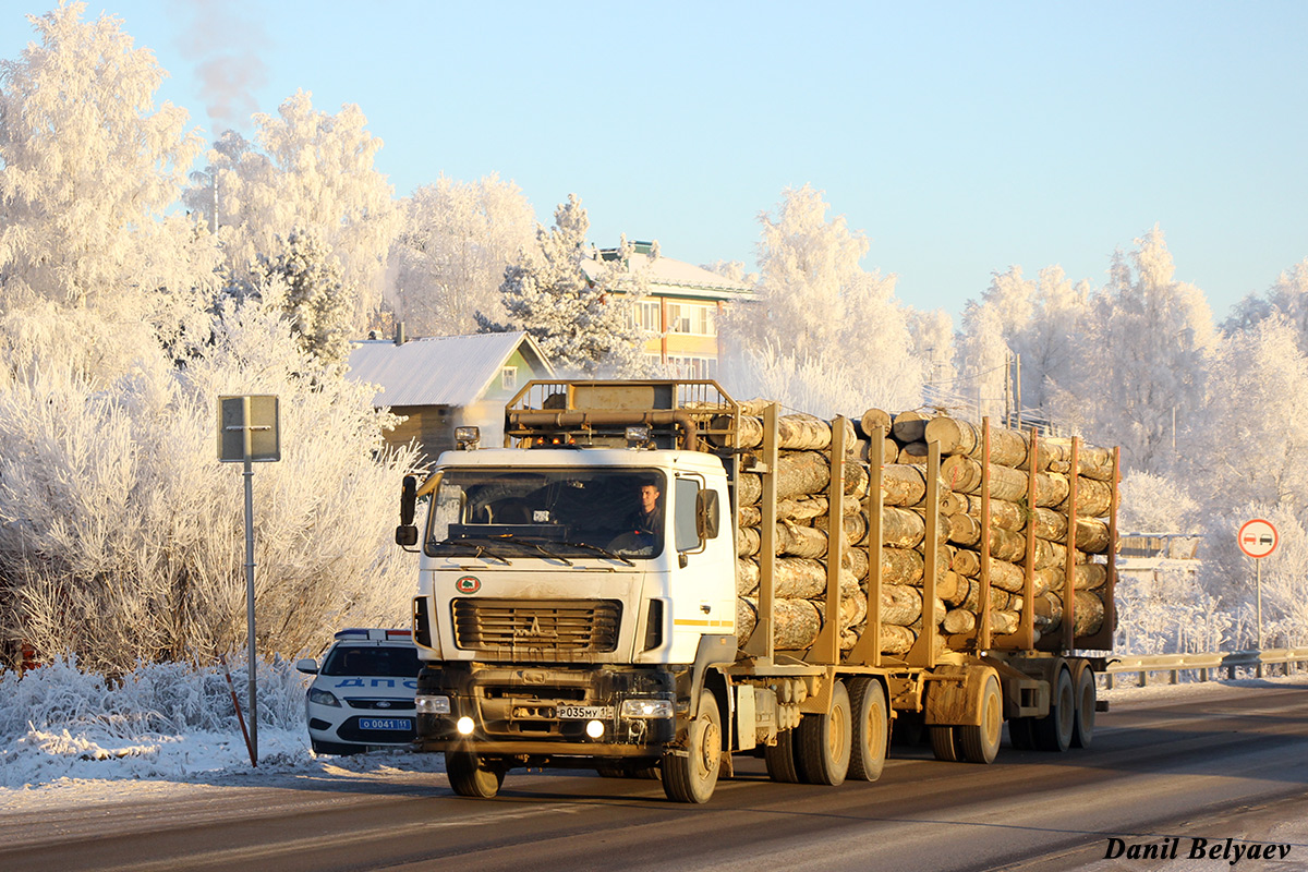 Коми, № Р 035 МУ 11 — МАЗ-631228