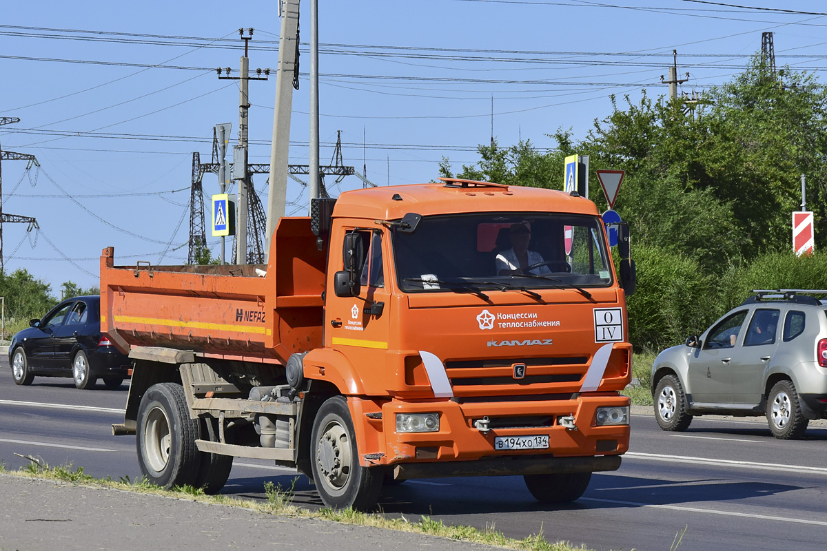 Волгоградская область, № В 194 ХО 134 — КамАЗ-43255-R4