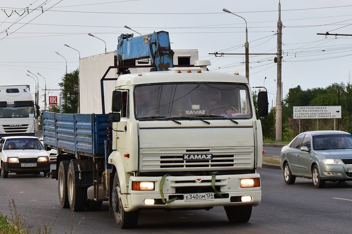 Волгоградская область, № Е 340 ОМ 134 — КамАЗ-65117 [651170]