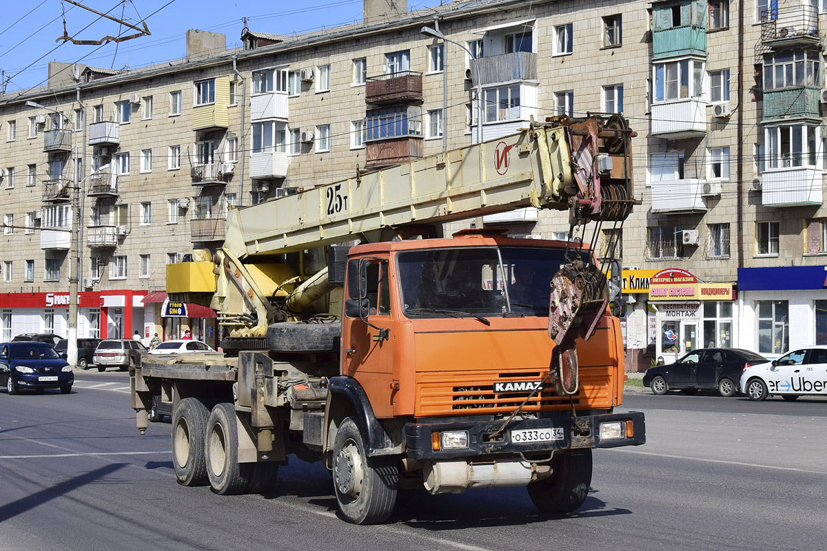 Волгоградская область, № О 333 СО 34 — КамАЗ-53215 (общая модель)