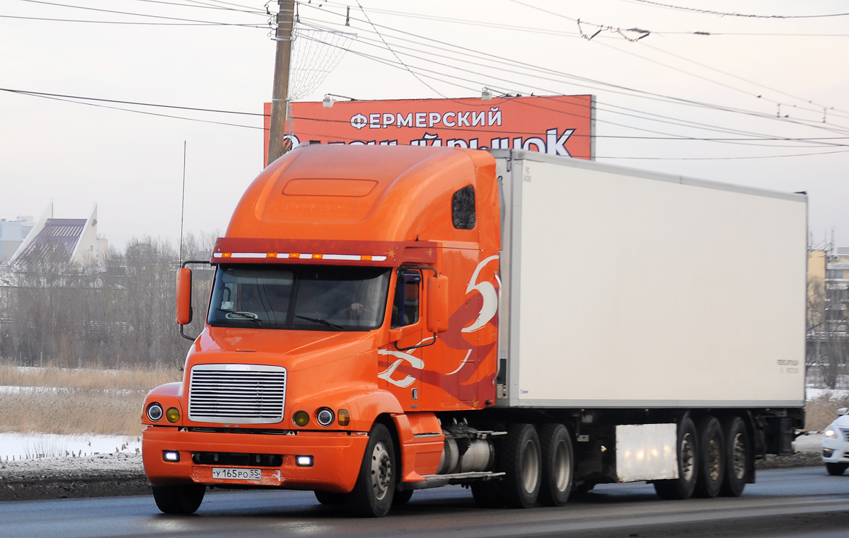 Омская область, № У 165 РО 55 — Freightliner Century Class