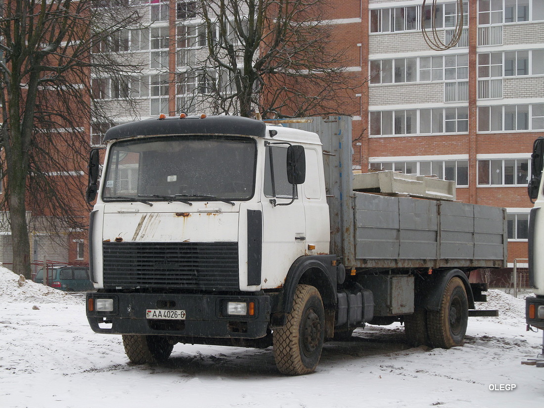 Могилёвская область, № АА 4026-6 — МАЗ-5336 (общая модель)